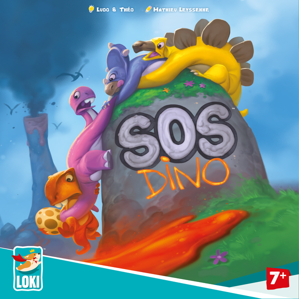 SOS Dino Board Games Iello