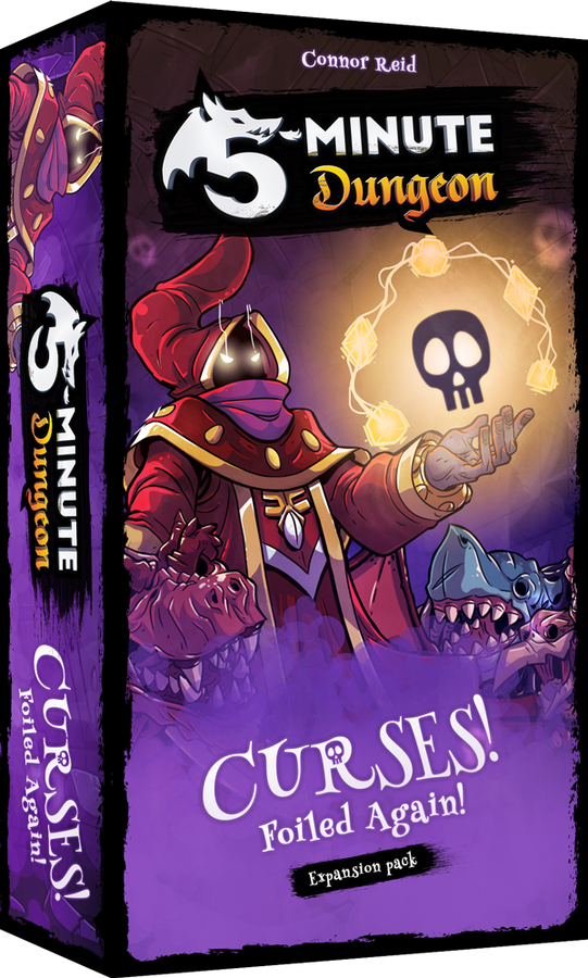 5 Minute Dungeon: Curses! Foiled Again! Board Games Outset Games and Cobble Hill Puzzles   