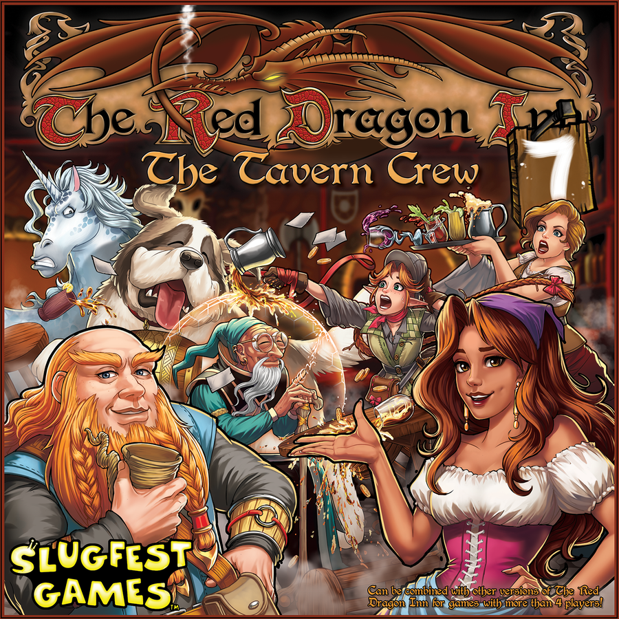 Red Dragon Inn 7: The Tavern Crew Card Games SlugFest Games