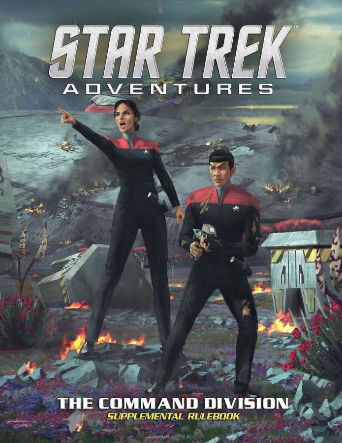 Star Trek Adventures RPG Command Division Supplemental Rulebook Role Playing Games Modiphius Entertainment