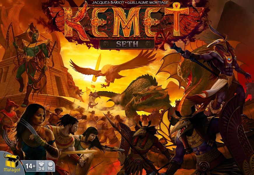 Kemet: Seth Expansion Board Games Asmodee