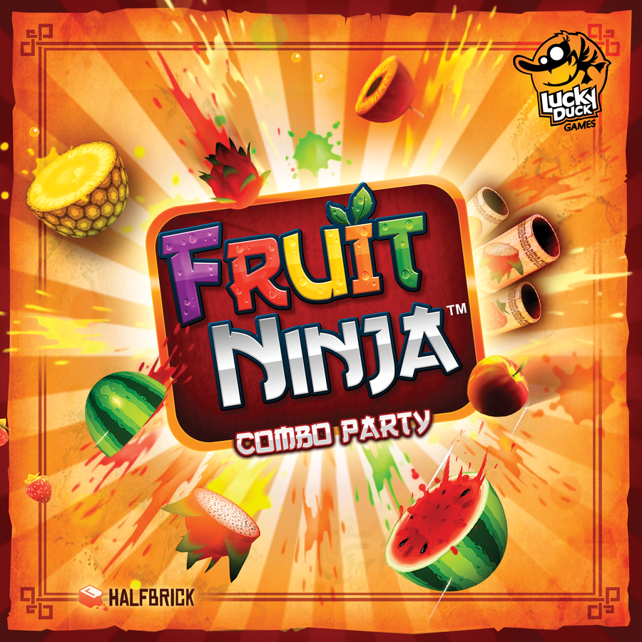 Fruit Ninja Combo Party Board Games Lucky Duck Games