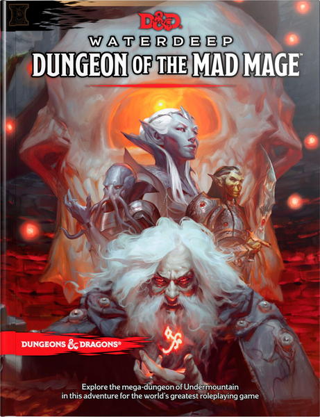 D&D 5e Waterdeep: Dungeon of the Mad Mage Role Playing Games Wizards of the Coast   