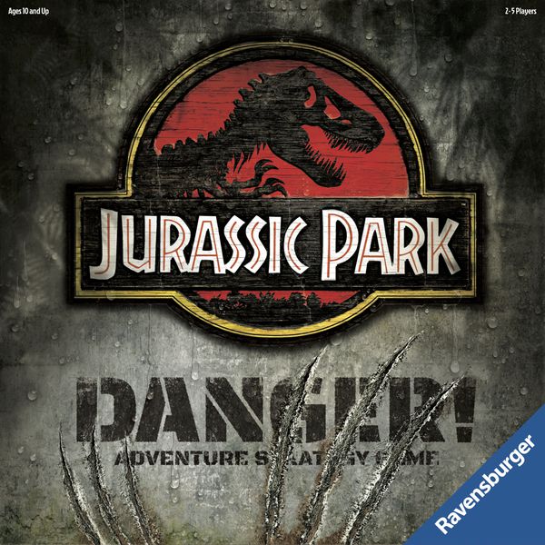 Jurassic Park: Danger! Adventure Strategy Game Board Games Ravensburger