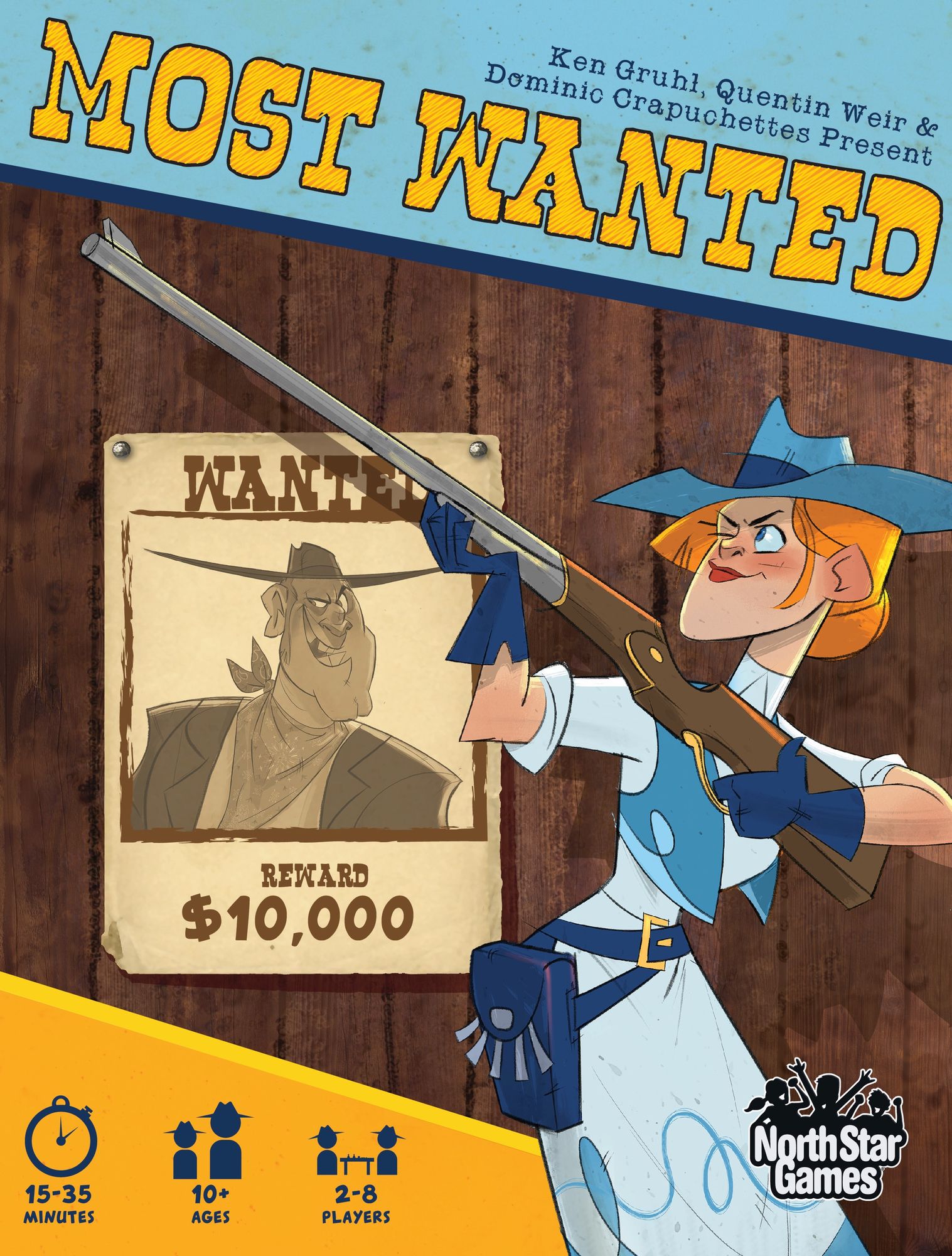 Most Wanted Board Games North Star Games   