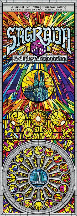 Sagrada 5-6 Player Expansion Board Games Floodgate Games   