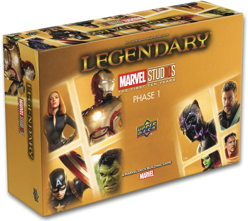 Legendary: A Marvel Deck Building Game – Marvel Studios, Phase 1 Card Games Upper Deck Entertainment   