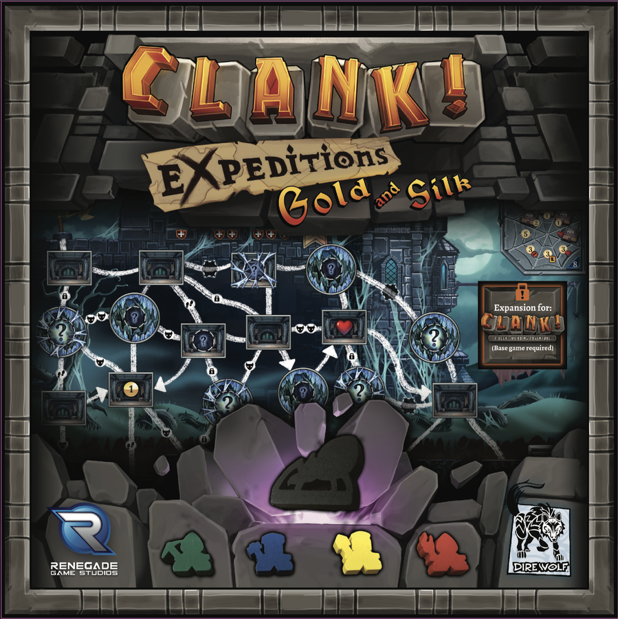 Clank! Expeditions: Gold and Silk Board Games Renegade Game Studios   