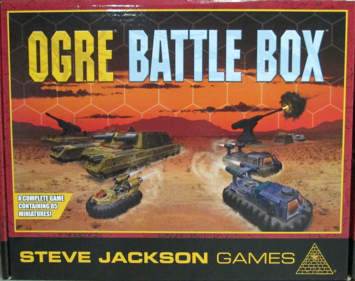 Ogre Battle Box Board Games Steve Jackson Games