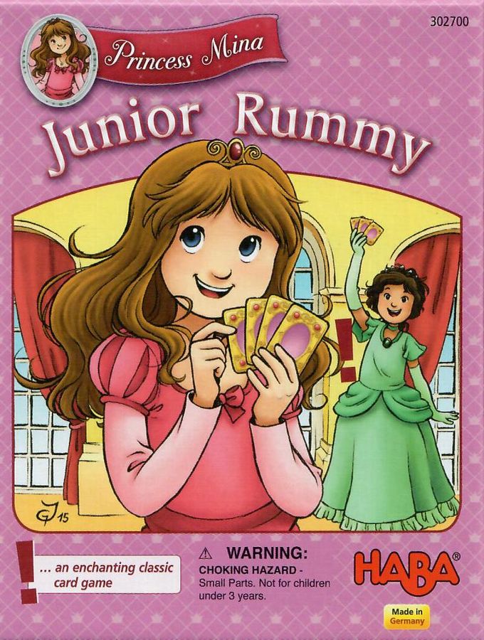 Princess Mina: Junior Rummy Board Games Other