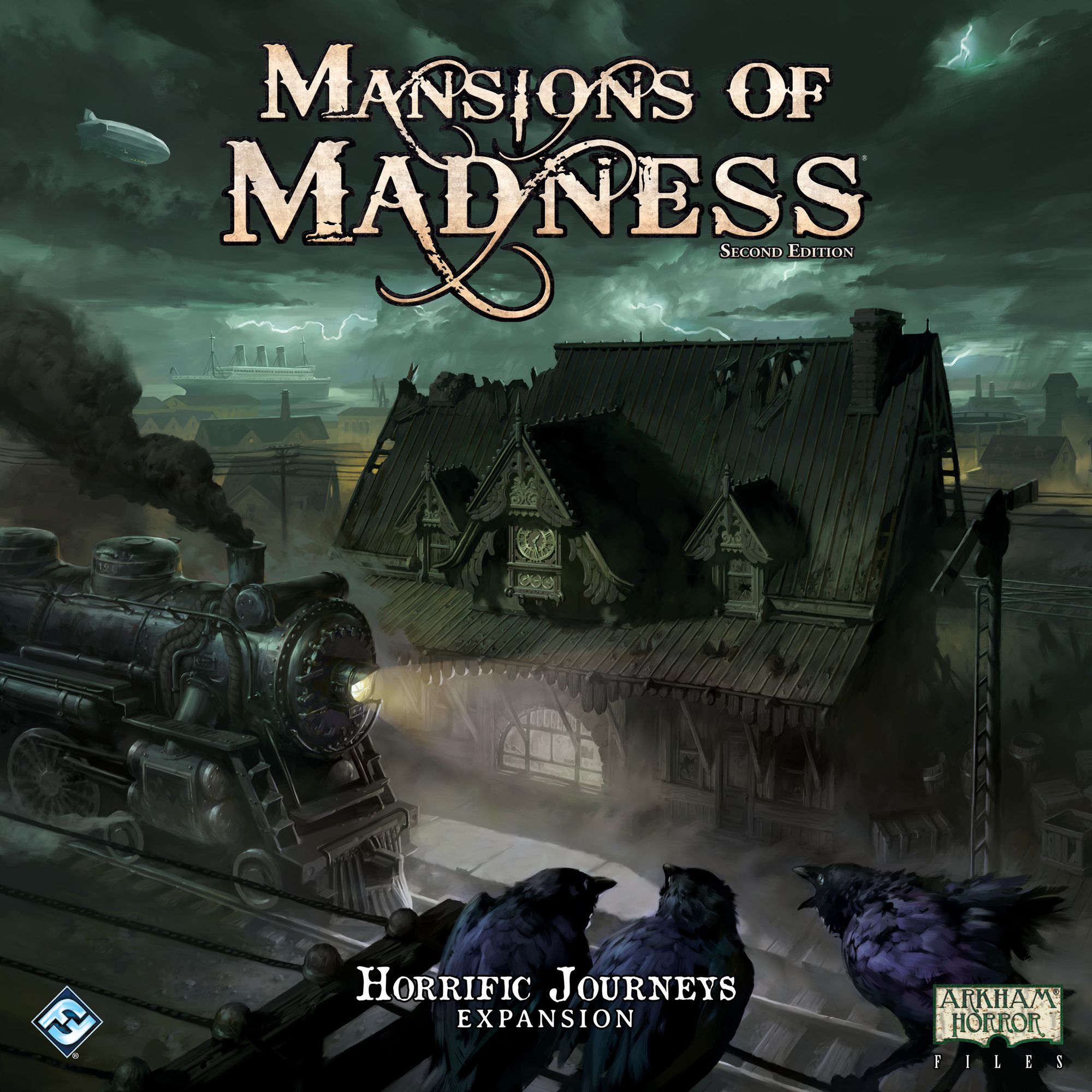 Mansions of Madness: Second Edition - Horrific Journeys Expansion Board Games Asmodee