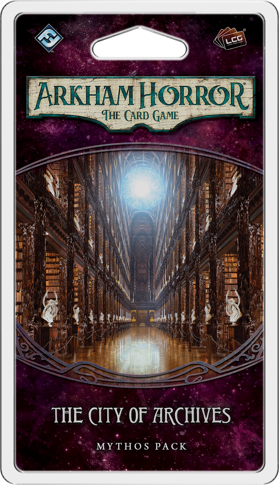 Arkham Horror Card Game: The City of Archives Mythos Pack Card Games Fantasy Flight   
