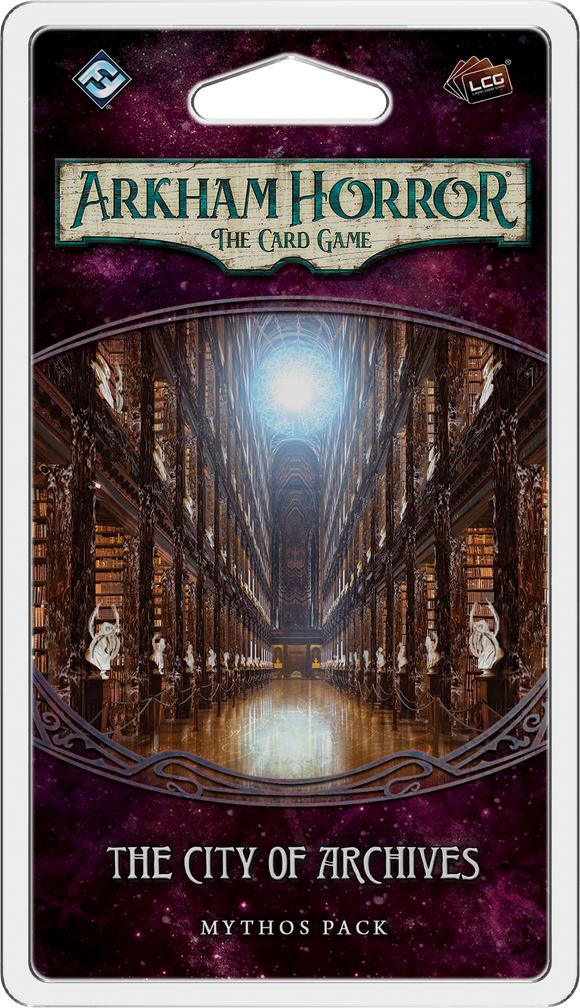 Arkham Horror LCG The City of Archives Mythos Pack Arkham Horror LCG The City of Archives Mythos Pack