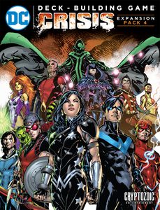 DC Deck-Building Game: Crisis Expansion Pack 4 Card Games Cryptozoic Entertainment