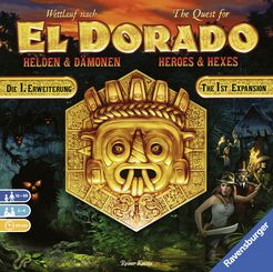 The Quest for El Dorado: Heroes & Hexes Expansion Board Games Ravensburger