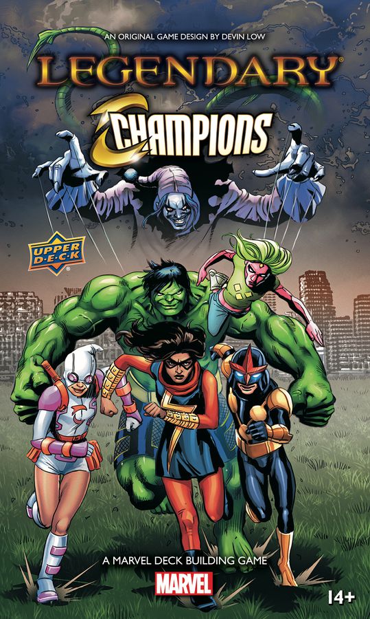 Legendary: A Marvel Deck Building Game – Champions Card Games Upper Deck Entertainment   