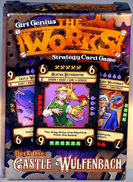 Girl Genius: The Works – Castle Wulfenbach Deck Home page Other   