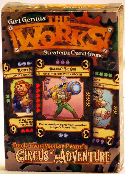 Girl Genius: The Works – Master Payne's Circus of Adventure Deck Home page Other   