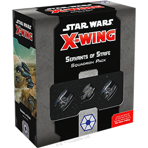 Star Wars: X-Wing (Second Edition) - Servants of Strife Squadron Pack Home page Asmodee   