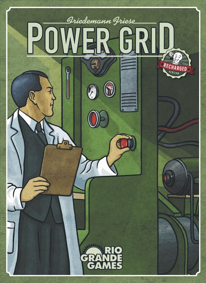 Power Grid Recharged (Second Edition) Board Games Rio Grande Games
