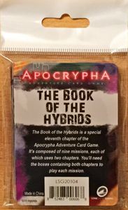 Apocrypha Adventure Card Game: The Book of the Hybrids Home page Other   