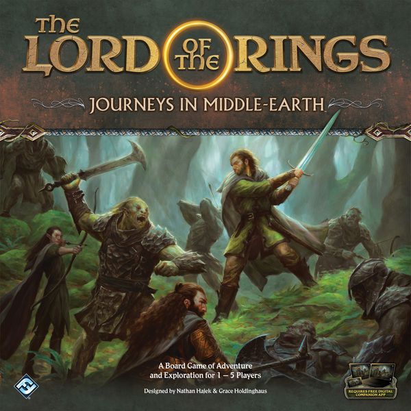 The Lord of the Rings: Journeys in Middle-earth Board Games Asmodee   