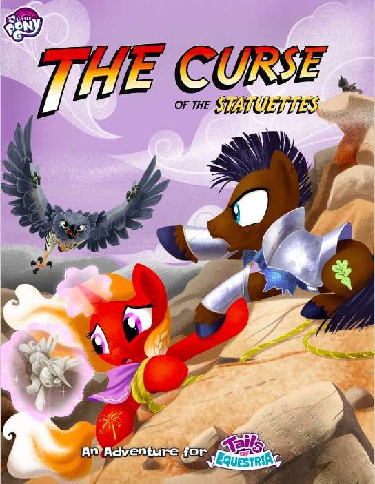 My Little Pony Tails of Equestria RPG The Curse of the Statuettes Role Playing Games Other   