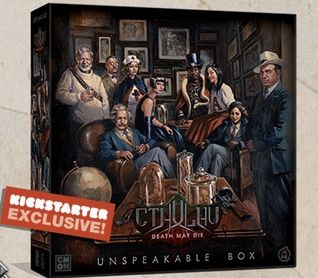 Cthulhu: Death May Die - Unspeakable Box Board Games Cool Mini or Not C:DMD Unspeakable Box  