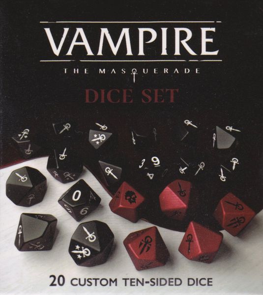 Vampire the Masquerade: Dice Set Dice Renegade Game Studios   