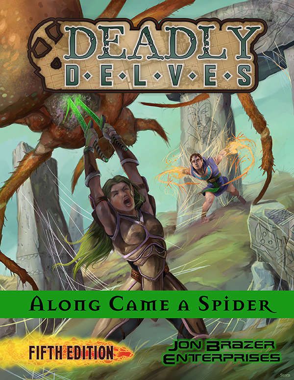 Deadly Delves: Along Came a Spider (D&D 5e Compatible) Role Playing Games Other