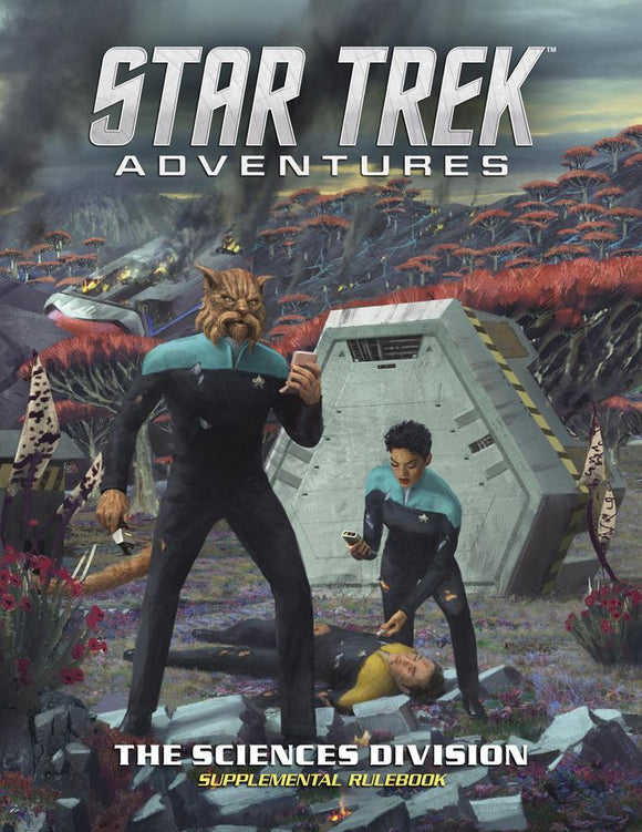 Star Trek Adventures RPG The Sciences Division Supplemental Rulebook Home page Modiphius Entertainment   
