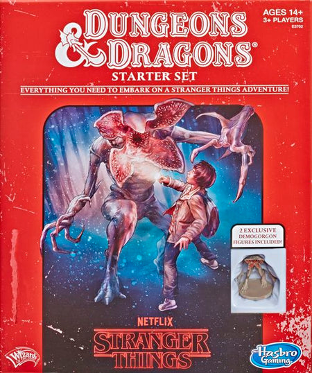 D&D 5e Stranger Things Dungeons & Dragons Starter Set Role Playing Games Hasbro