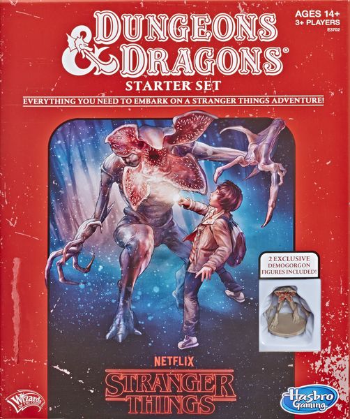 D&D 5e Stranger Things Dungeons & Dragons Starter Set Role Playing Games Hasbro