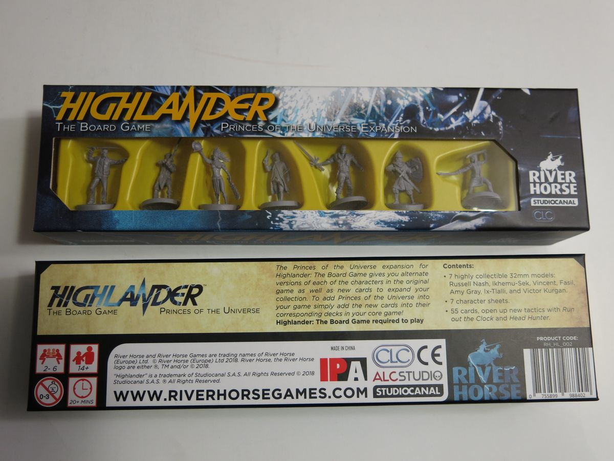 Highlander: The Board Game – Princes of the Universe Expansion Board Games Other