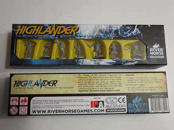 Highlander: The Board Game – Princes of the Universe Expansion Home page Other   