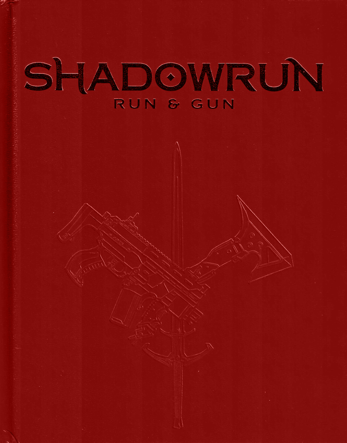 Shadowrun 5E Run & Gun Limited Edition Role Playing Games Catalyst Game Labs   