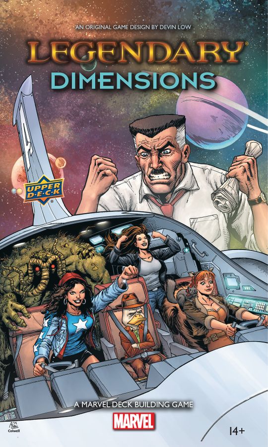 Legendary: A Marvel Deck Building Game – Dimensions Card Games Upper Deck Entertainment   
