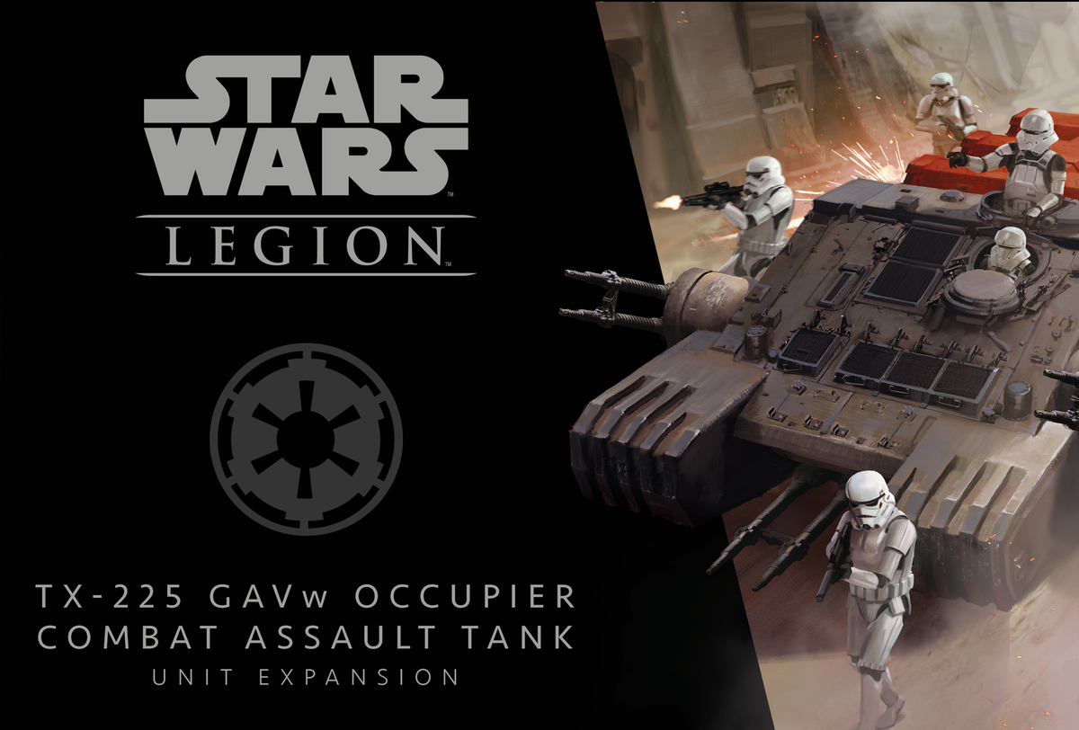 Star Wars: Legion - TX-225 GAVw Occupier Combat Assault Tank Unit Expansion Miniatures Atomic Mass Games   