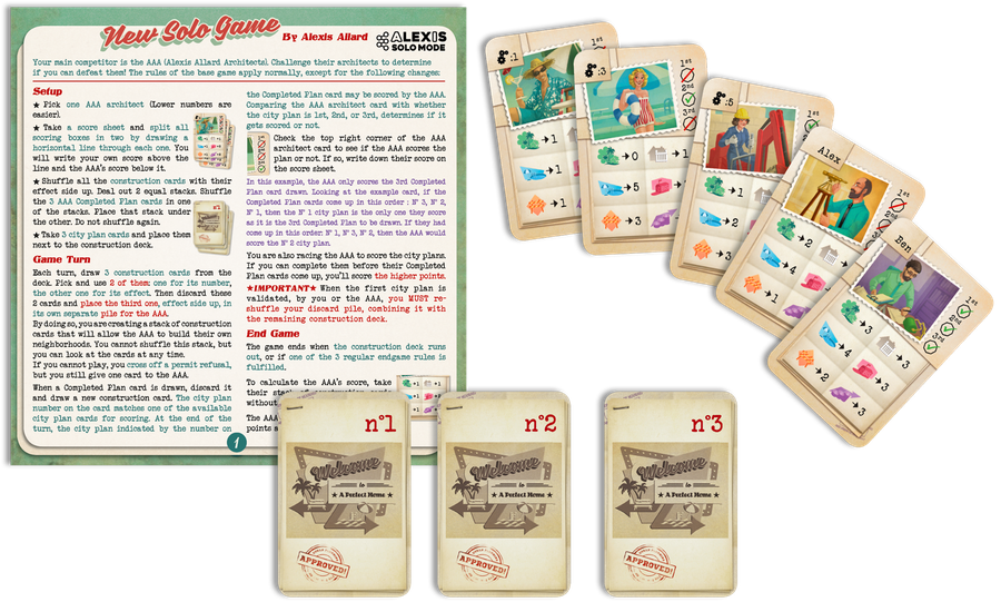 Welcome To...: Solo Mode Expansion Board Games Other