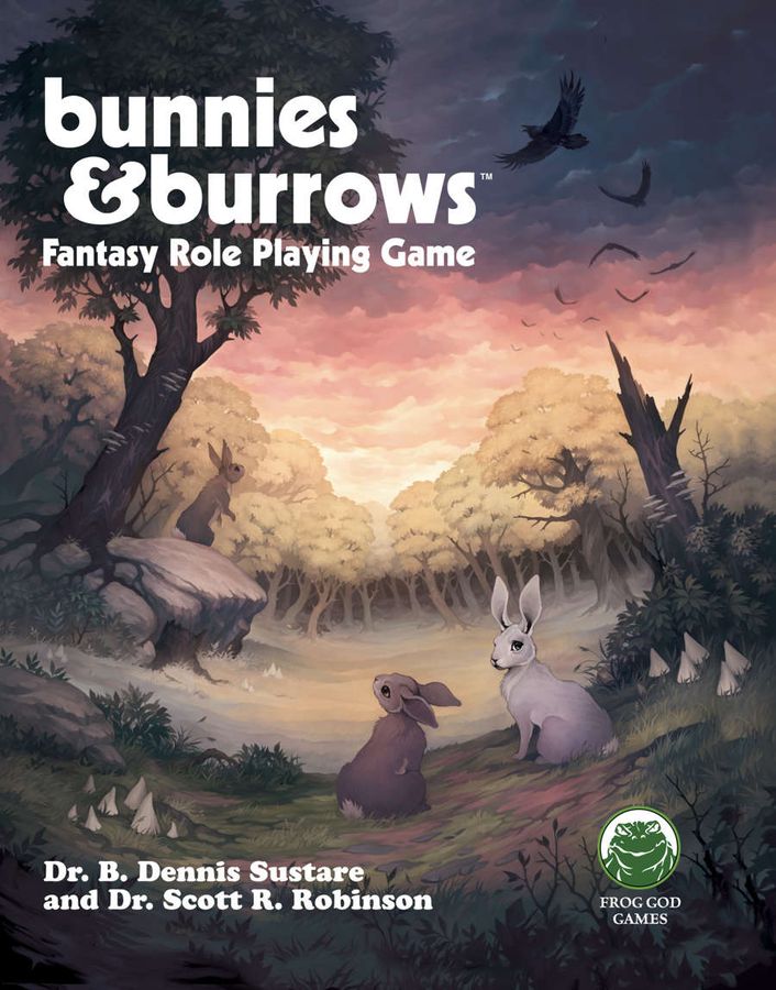 Bunnies & Burrows RPG Role Playing Games Frog God Games   
