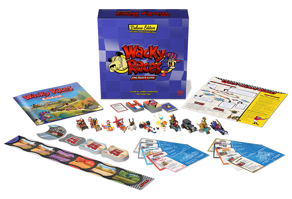 Wacky Races Deluxe Edition Board Games Other