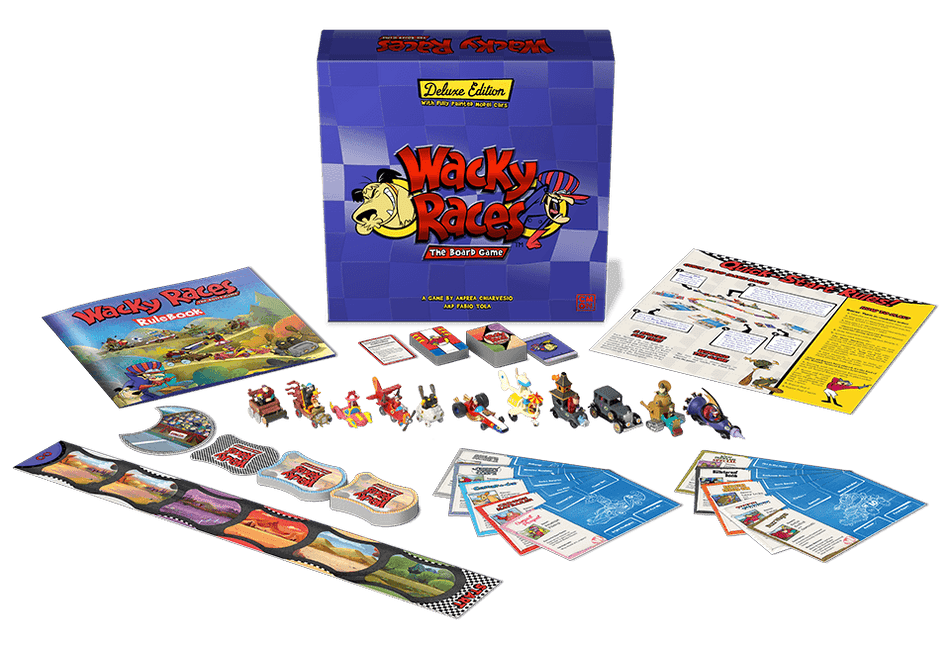 Wacky Races Deluxe Edition Board Games Other