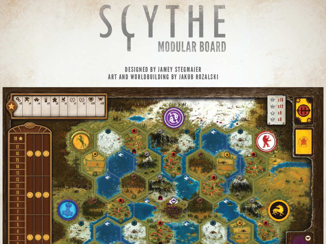 Scythe: Modular Board Board Games Stonemaier Games