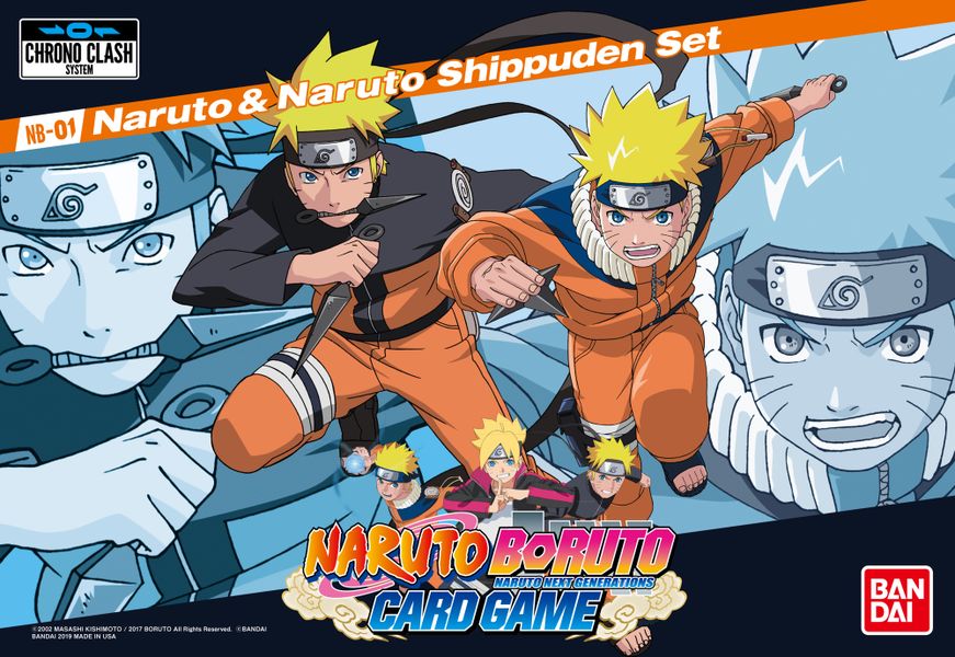Naruto Boruto Card Game: Naruto & Naruto Shippuden Set Card Games Bandai