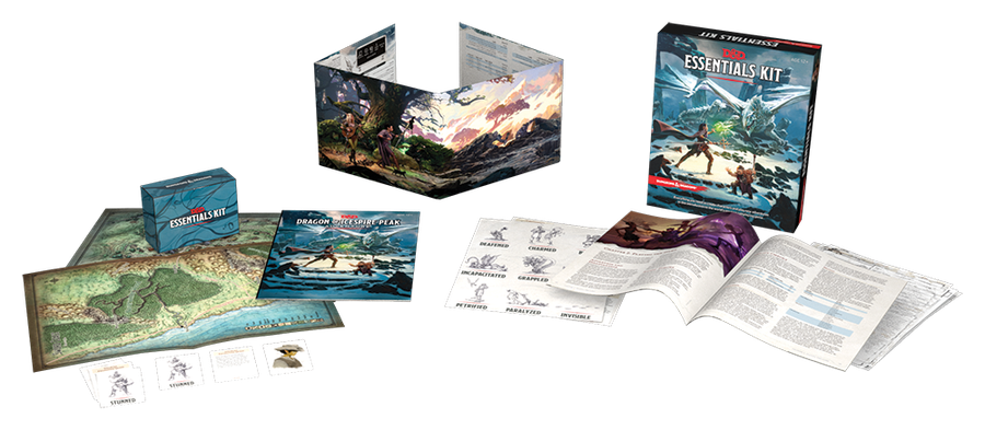 D&D 5e Essentials Kit Role Playing Games Wizards of the Coast   