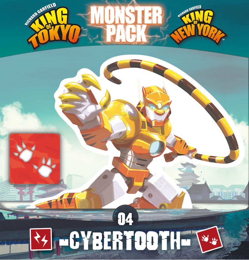 King of Tokyo/New York: Monster Pack - Cybertooth Board Games Iello