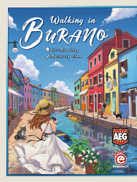 Walking in Burano Board Games Alderac Entertainment Group