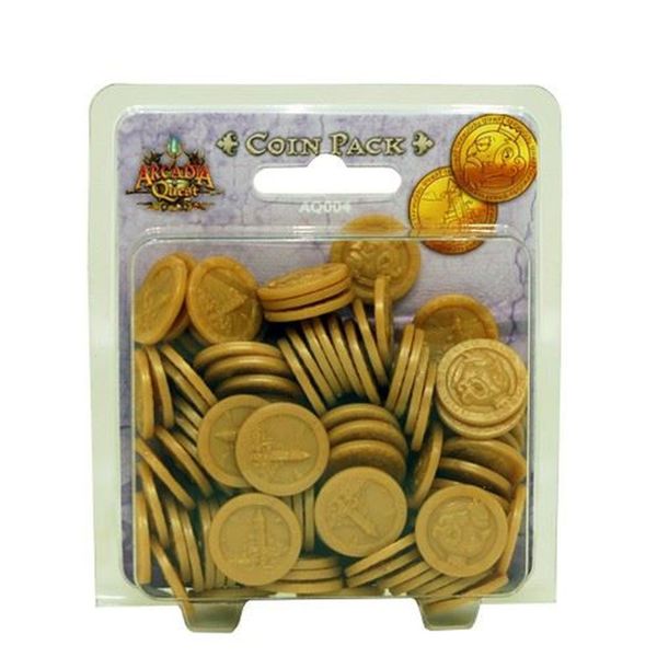Arcadia Quest: Coin Pack Miniatures Cool Mini or Not