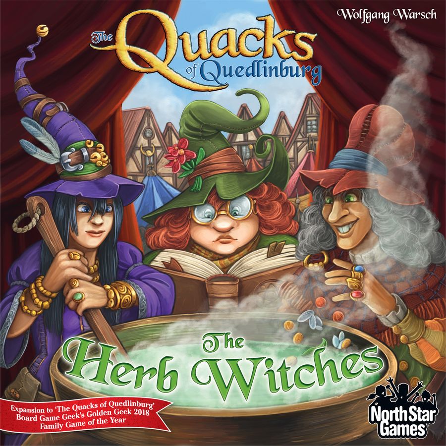 The Quacks of Quedlinburg: The Herb Witches Board Games Asmodee   