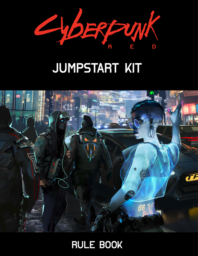 Cyberpunk Red Jumpstart Kit Role Playing Games R Talsorian Games   